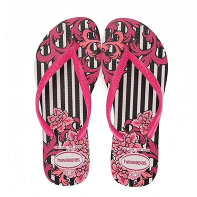 Chinelo Havaianas Slim Pink Fever (Par)