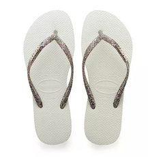 Havaianas Slim Logo Metallic