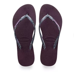 Havaianas Slim Logo Metallic