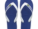 Havaianas Brasil Logo Blue