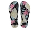 Chinelo Havaianas Slim Floral - Black