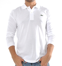 Camisa Polo Lacoste Manga Longa L1312